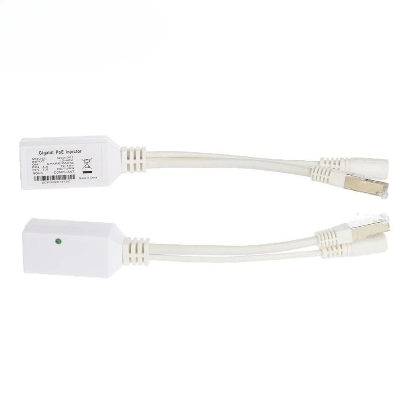 

10 шт. POE-сплиттеры-комбинаторы 9-48В, изолированные гигабитные адаптеры питания Fast Ethernet