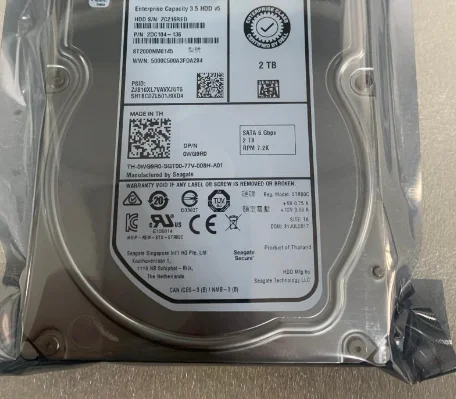 

For WG9R0 ST2000NM0145 2T SATA 7.2K 6GB 3.5-inch server hard disk