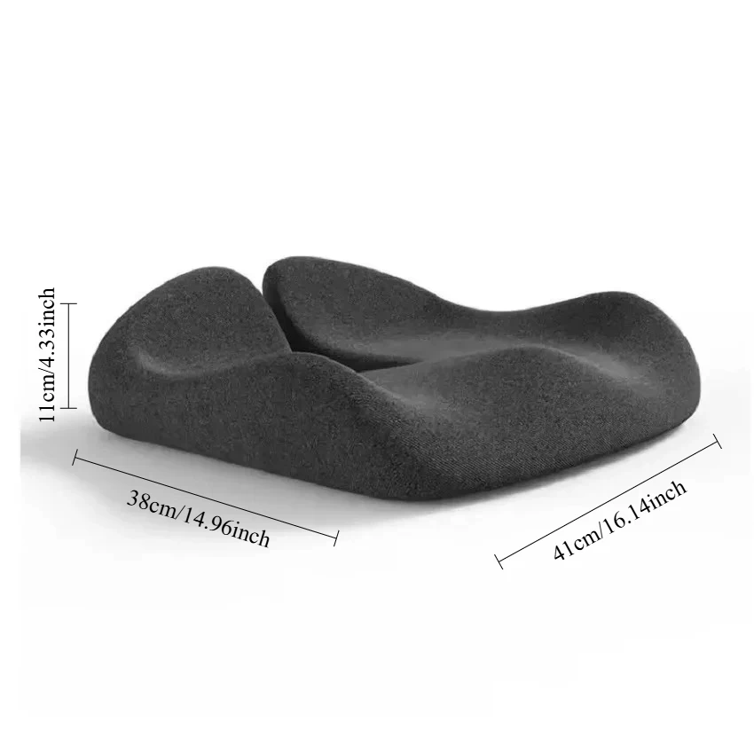 Sciatica Back Pain Relief Comfort Office Chair Car Seat Cushion Non-Slip Orthopedic Memory Foam Coccyx Cushion