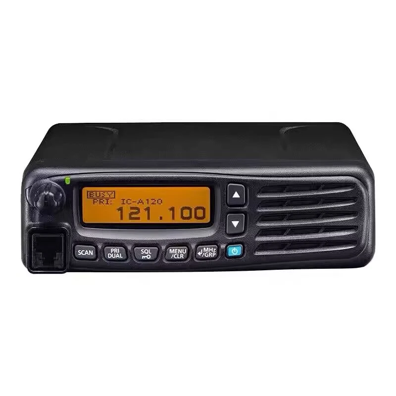 VHF 118.000-136.992MHz Air Band Mobile Radio IC-A120 AM FM Vehicle Mounted Transceiver Radio Base Station For ICOM IC- A120E