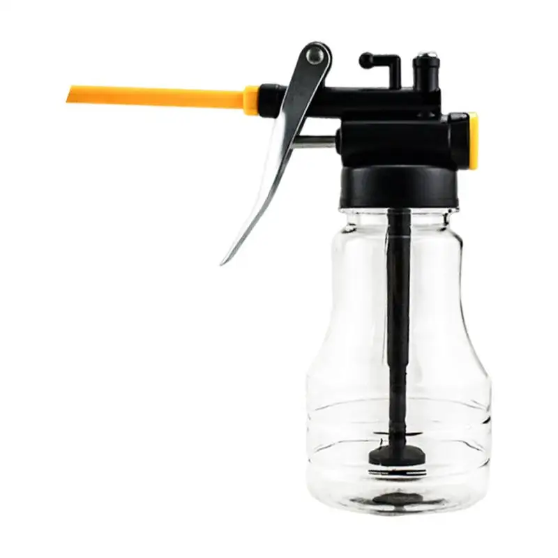 Auto Oil Squirt Can Pump Oiler Can Transparent Oil Can Dispenser Przenośne puszki do karmienia oleju Wysokociśnieniowa olejarka do naprawy samochodów — zdjęcie 6