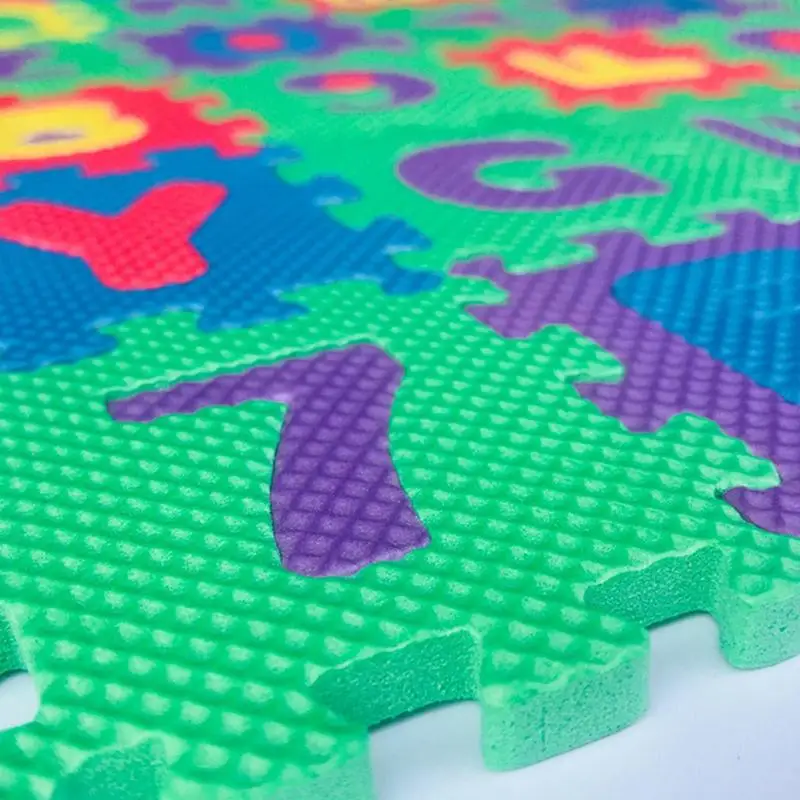 Schuim Vloertegels | 36 Tegels Schuim Puzzel Vloermat | Foam Mat Met Sterke Flexibiliteit En Veiligheid Speelmatten Set Voor Kinderen Pre-S