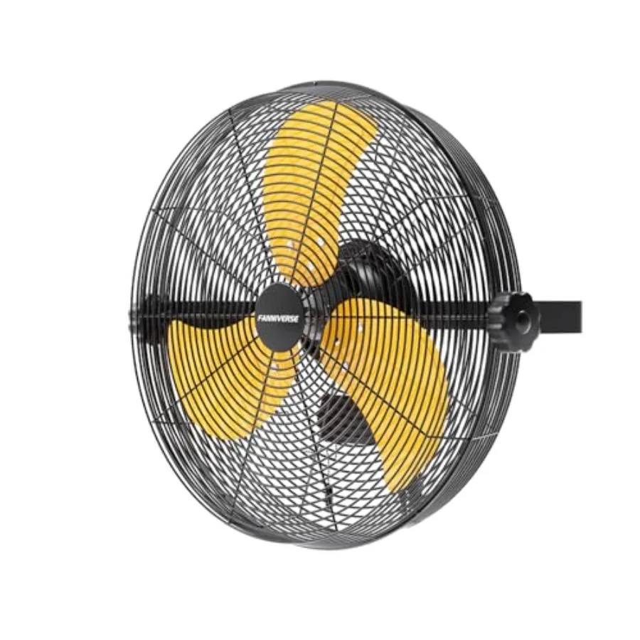 

14-дюймовый настенный вентилятор Pro Series с водонепроницаемым двигателем, высокоскоростной, для коммерческого и жилого использования, складов, крытых патио