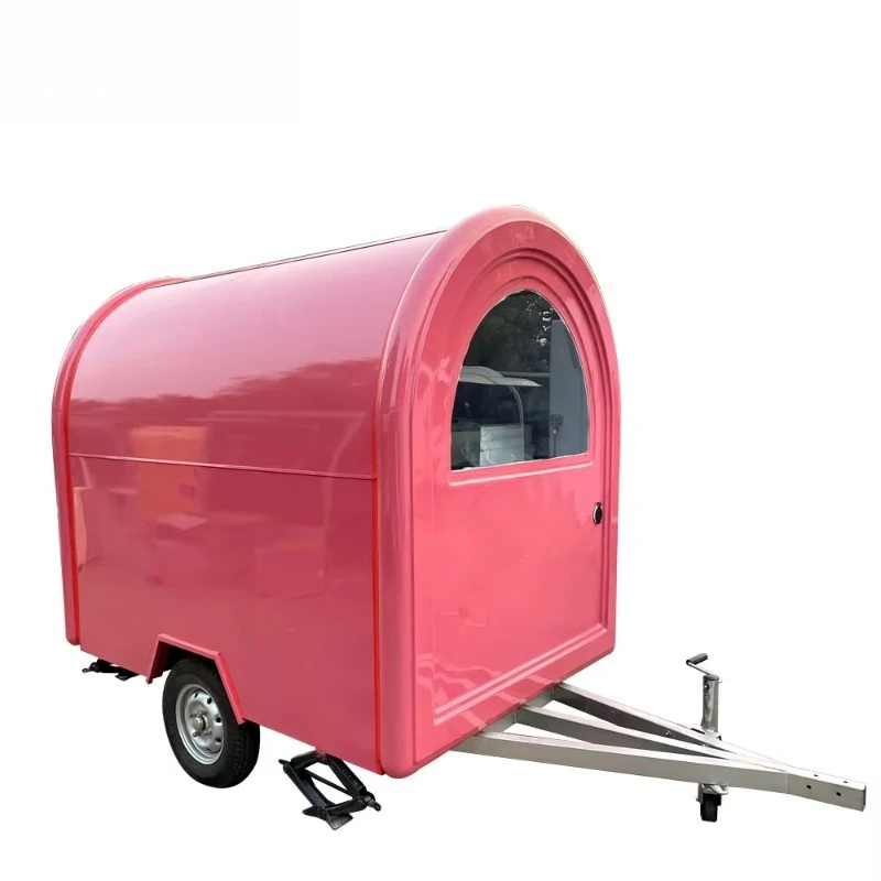 Convenient Stainless Steel Mobile Food Truck Complete Catering Equipment for Ice Cream Chips Preparation Versatile Customized