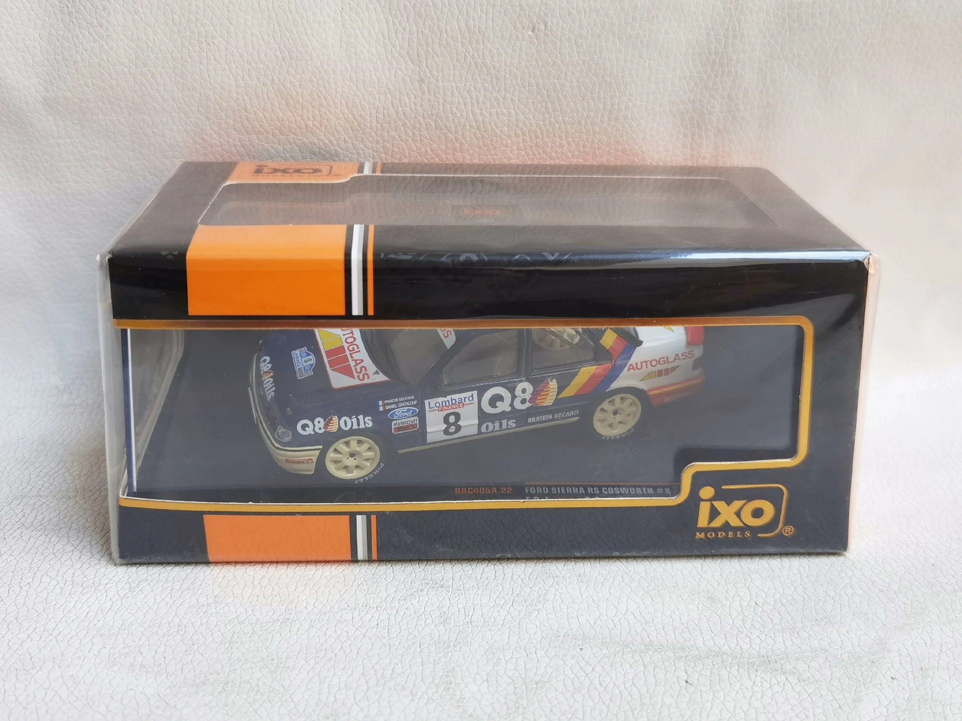 

Литой под давлением IXO масштаб 1/43 FORD SIERRA RS # 8 1991, модель автомобиля из сплава Ford Racing, коллекционная игрушка, подарок, сувенирный дисплей, орнамент