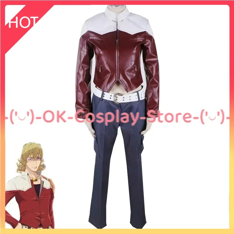 

[Custom Made] TIGER & BUNNY Barnaby Brooks Jr Cosplay Costume Party Suit Coat Pants Belt Full Set Halloween Carnival Uniform