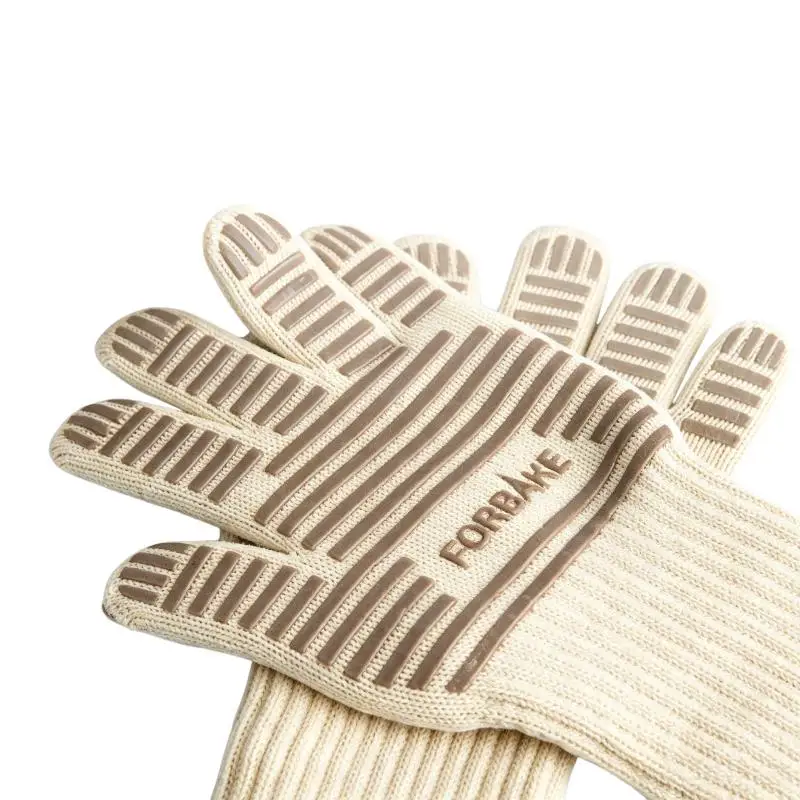 Hitzebeständige Handschuhe, 260 Grad Celsius, hitzebeständige Handschuhe, Exportqualität, Backhandschuhe, Mikrowellenhandschuhe, Küchenutensilien, dick – Detail 7