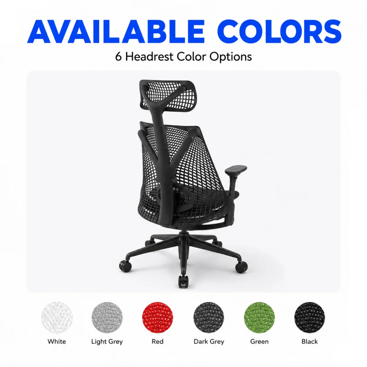 Adjustable Headrest for Herman Miller Sayl Office Chair Ergonomic Neck Support Replacement Chair Accessory Comfort Head Rest
