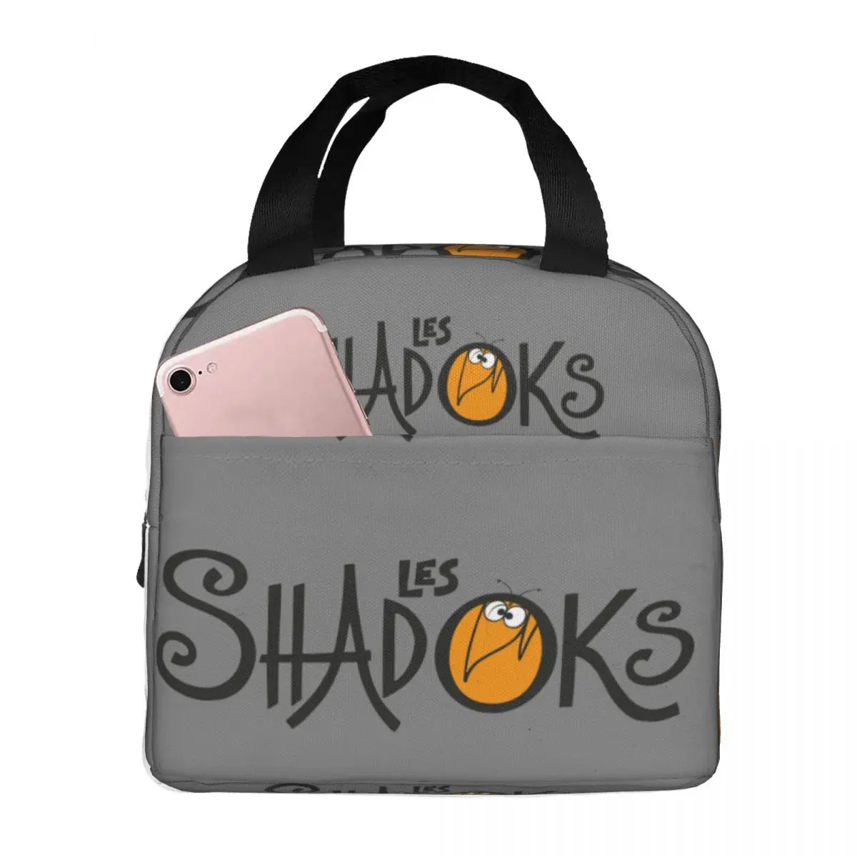 Aluminum Foil Insulation Boys L-Les Shadoks Bento Box Accessories Sign For Work Office Storage Bag