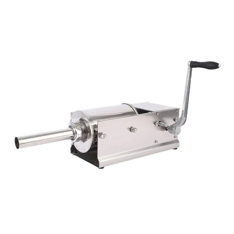 Horizontal two-speed enema machine Household sausage homemade artifact Stainless steel sausage machine Commercial enema