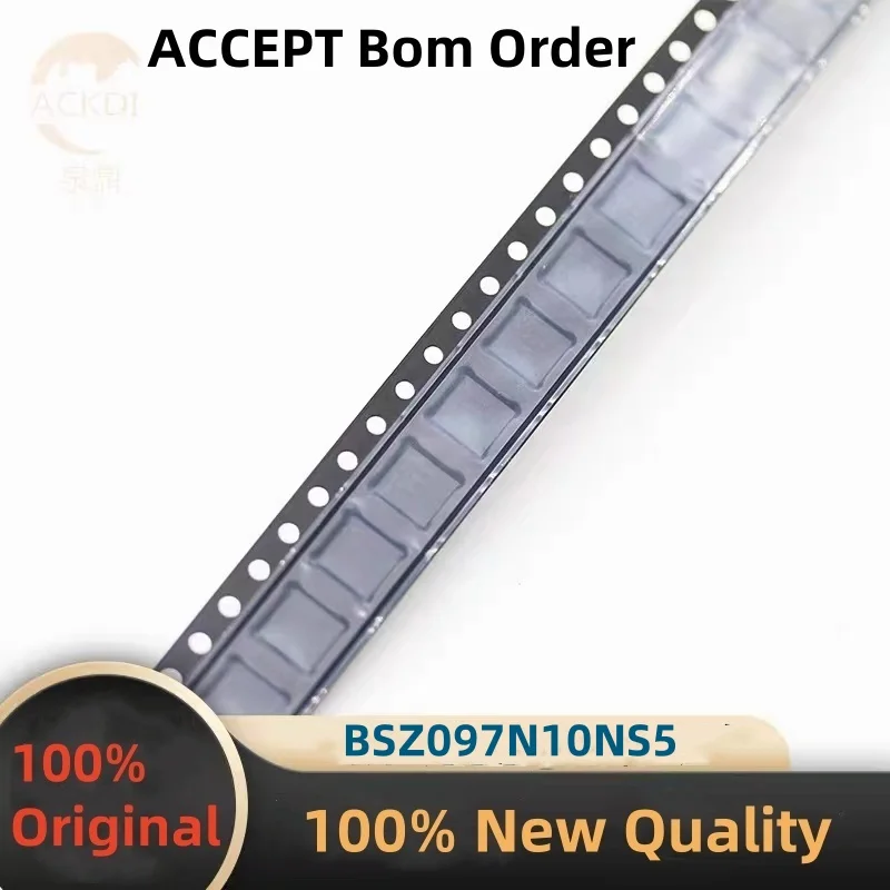 

5PCS 100% New BSZ097N10NS5 BSZ0901NS BSZ123N08NS3G TSDSON-8 Brand New Original Chips ic