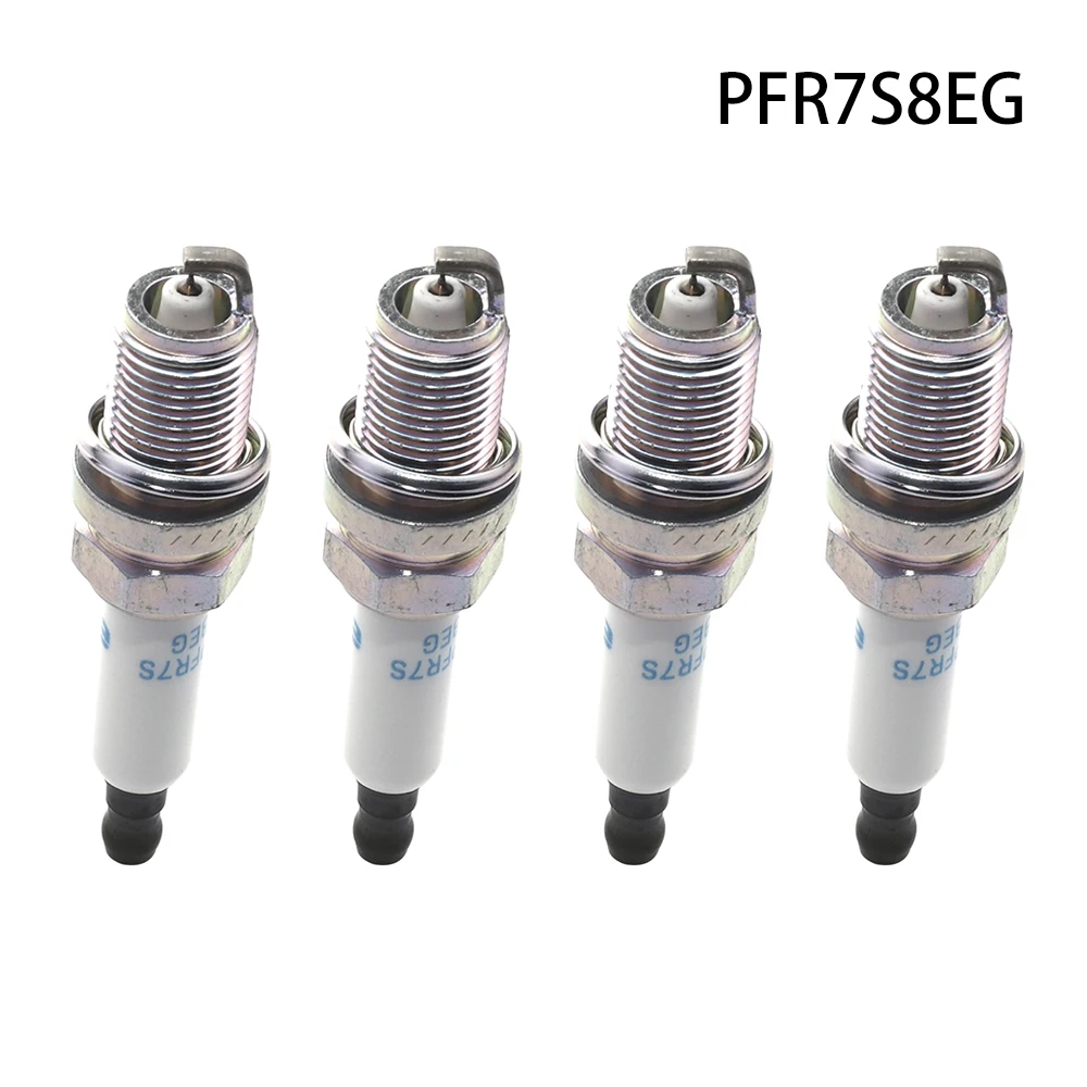 

4Pcs Iridium Platinum Spark Plugs For CHANGAN CS75 1.8T 2013- PLUS 2.0T CS85 CS95 UNI-K T V HAVAL H6 H8 H9 H4 H2 F5 F7 PFR7S8EG
