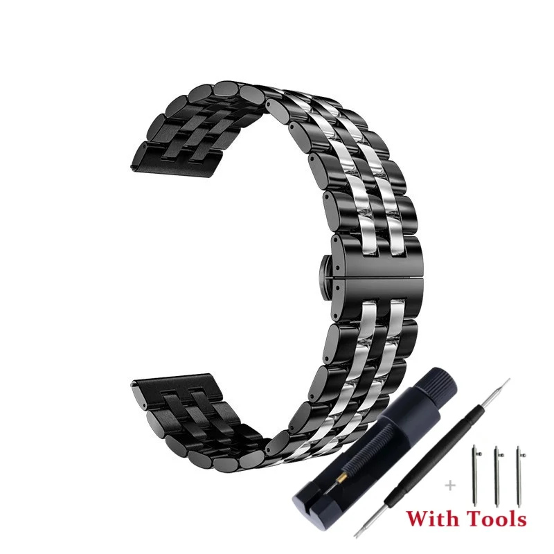 20 mm 22 mm Schnellverschluss-Uhrenarmband aus Edelstahl 304L für universelles wasserdichtes Metall-Uhrenarmband-Ersatzarmband – Detail 13