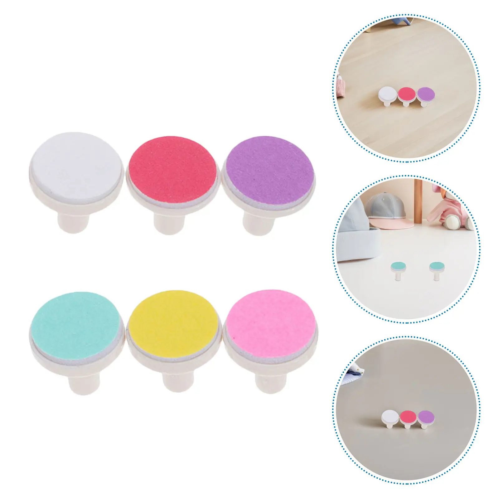 24Pcs Electric Baby Nail File Replacement Pads Quiet Safe Trimmer Pads Newborn Toddler Grooming Tool Baby Grooming Pad