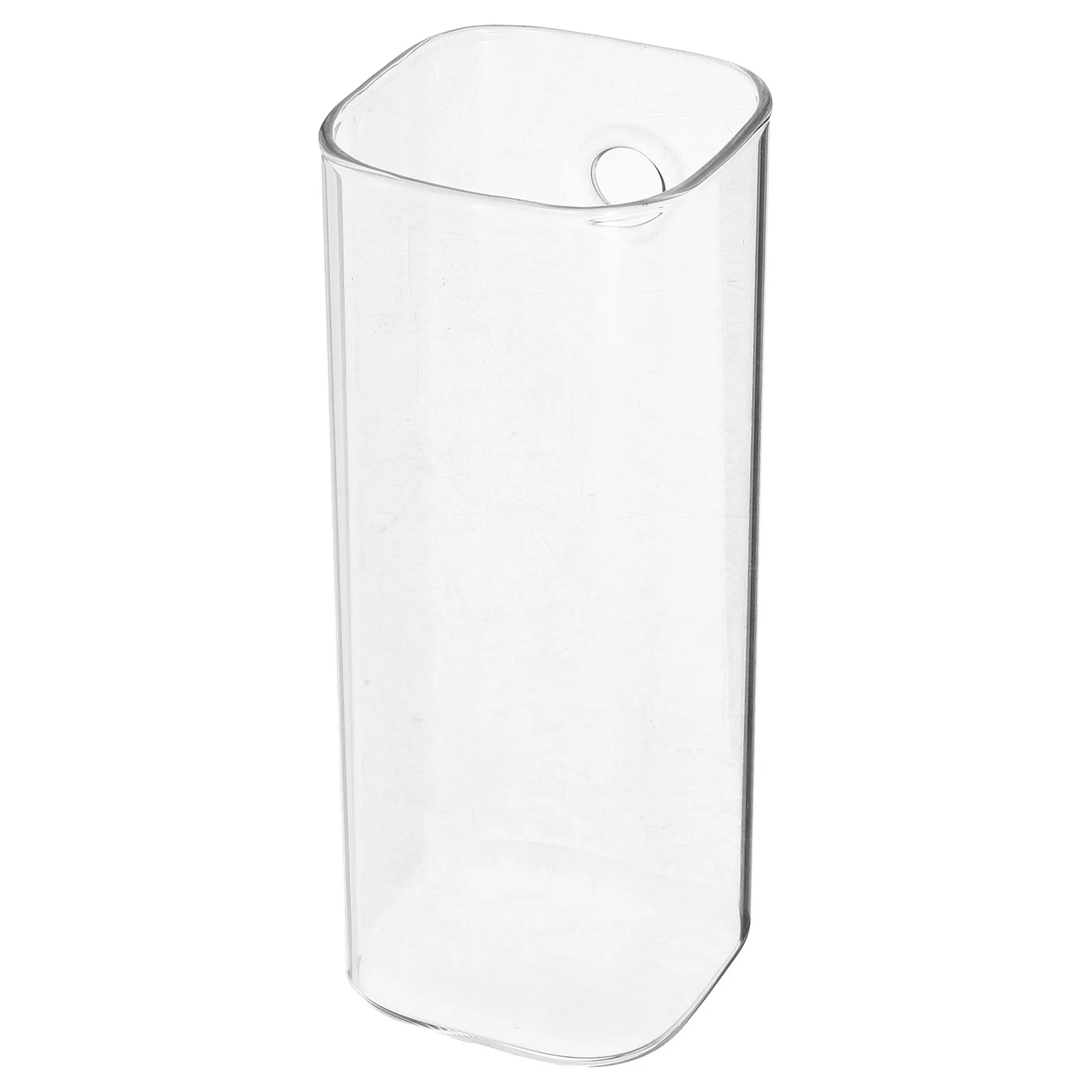 

Clear Glass Wall Planter Heart Shaped Vase Wall Mounted Decor Flower Holder for Fresh Bouquets Greenery Plants Propagation Water