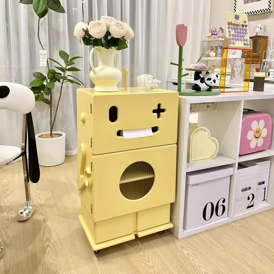 Robot storage locker, sofa side, multi-functional display cabinet, decorative cabinet storage