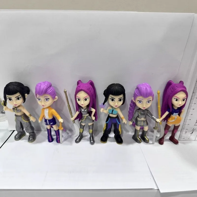 

NEW Kpop Demon Figure Cartoon Hunters Tiger Rumi/Mira/Zoey Action Figure PVC Desktop Decoration Model Doll Toy Girl Gift