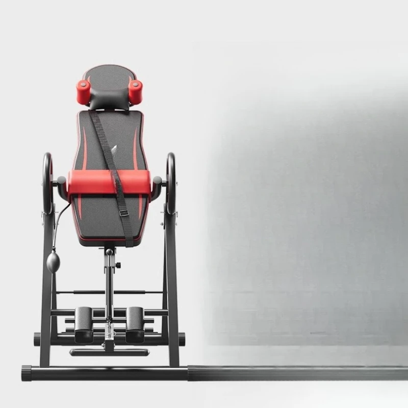 

Inverted machine, fitness equipment, traction auxiliary artifact, inverted stretching waist inverted machine,