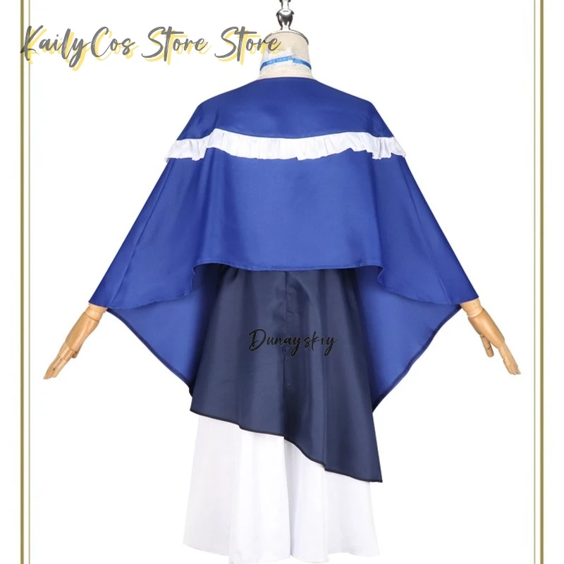 جيوب الصيف هيسامي يا فستان أزرق تأثيري حلي أنيمي شخصية الحياة الثانية الزي مجموعة هالوين لعب الأدوار disfraz adulto #5