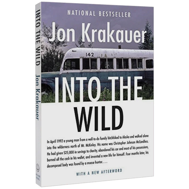 Into the Wild Jon Krakauer, Bestselling books in english, Film on novel based 9780385486804