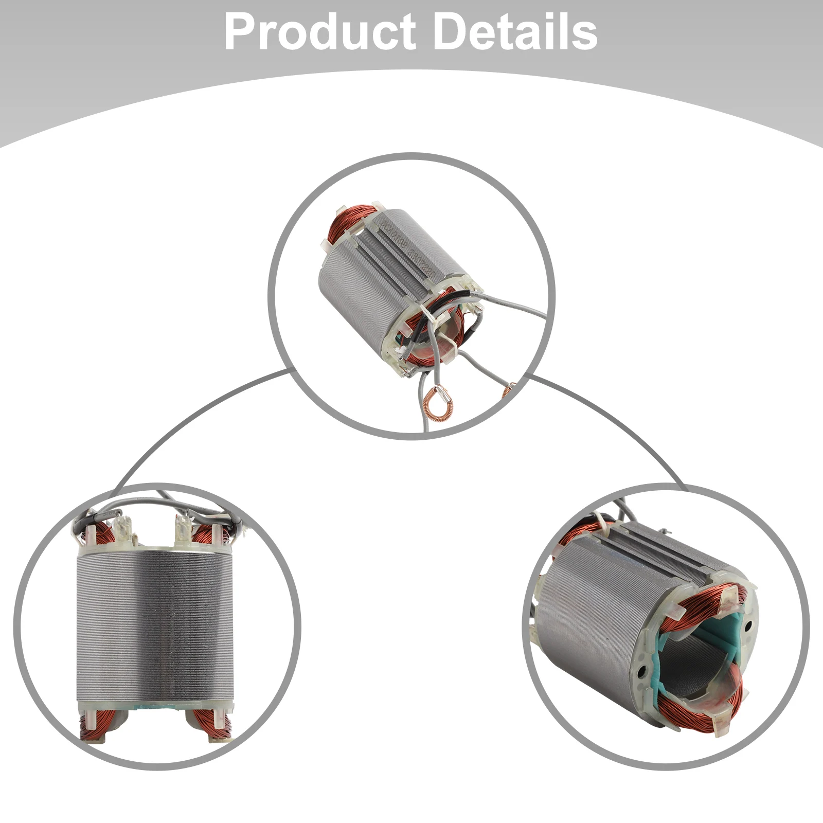 

DIY Projects Electric Planer Stator Electric Planer Component Brand New Damaged Parts Replacement High Quality Replace Old Parts