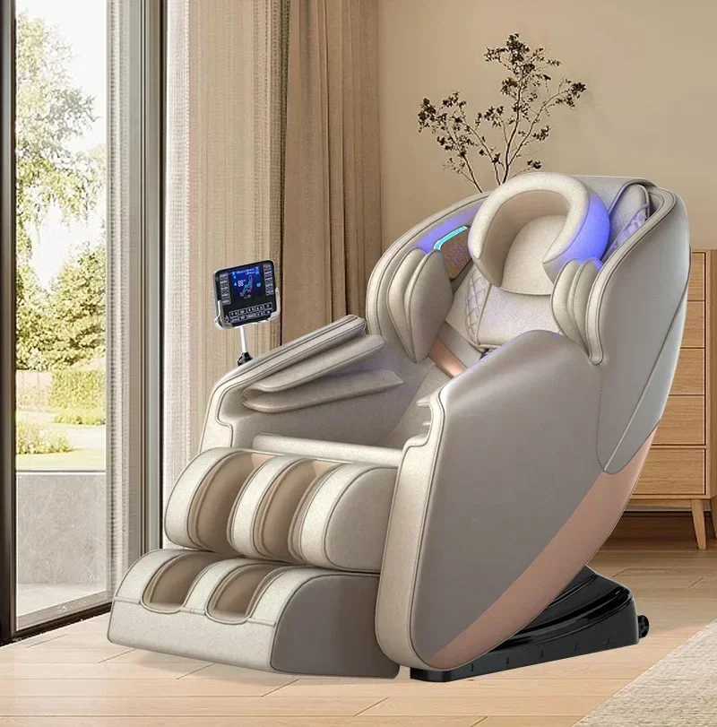 Capsules spatiales de luxe en cuir PU 8D, Point fixe, meilleure chaise de Massage intelligente pour tout le corps avec fonction musicale et soins de santé du corps