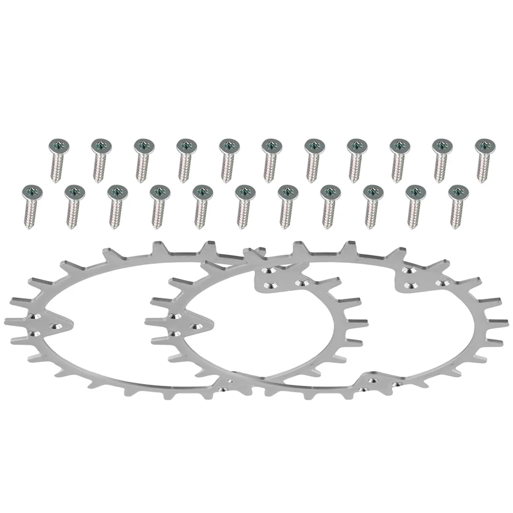 Anti-Slip Nails for Autonomous Lawn Mower For 305 310 315 Silver Metal Set 2 Pins 21 Screws No Tools Required Installation