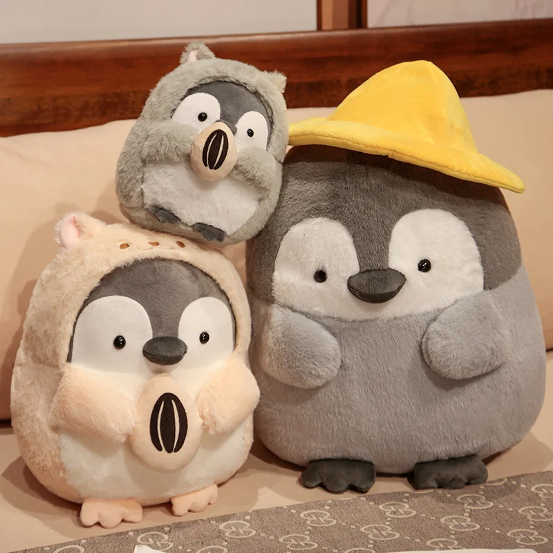 Sweet Plush Penguin Dolls Cute Animal Pillow Stuffed Soft Toys for Children Kids Birthday Decor Appease Gifts