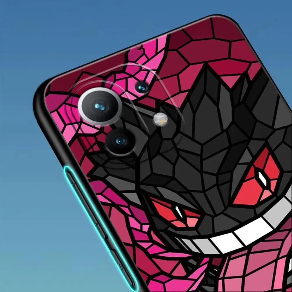 Charizard Gengar Pokemons Cartoon Voor Xiaomi 15T 11T 12T 13T 14T Pro 15 Telefoon Case Mi POCO X7 M7 F7 Pro F5 F6 M6 X3 X5 X6 Cover