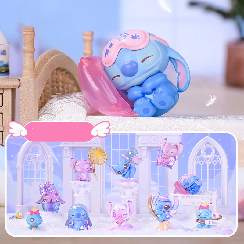 

New In Stock Stitch Spirit Adventure Series Blind Box Kawaii Surprise Blind Bag Desk Decor Ornament Collectible Toy Gift