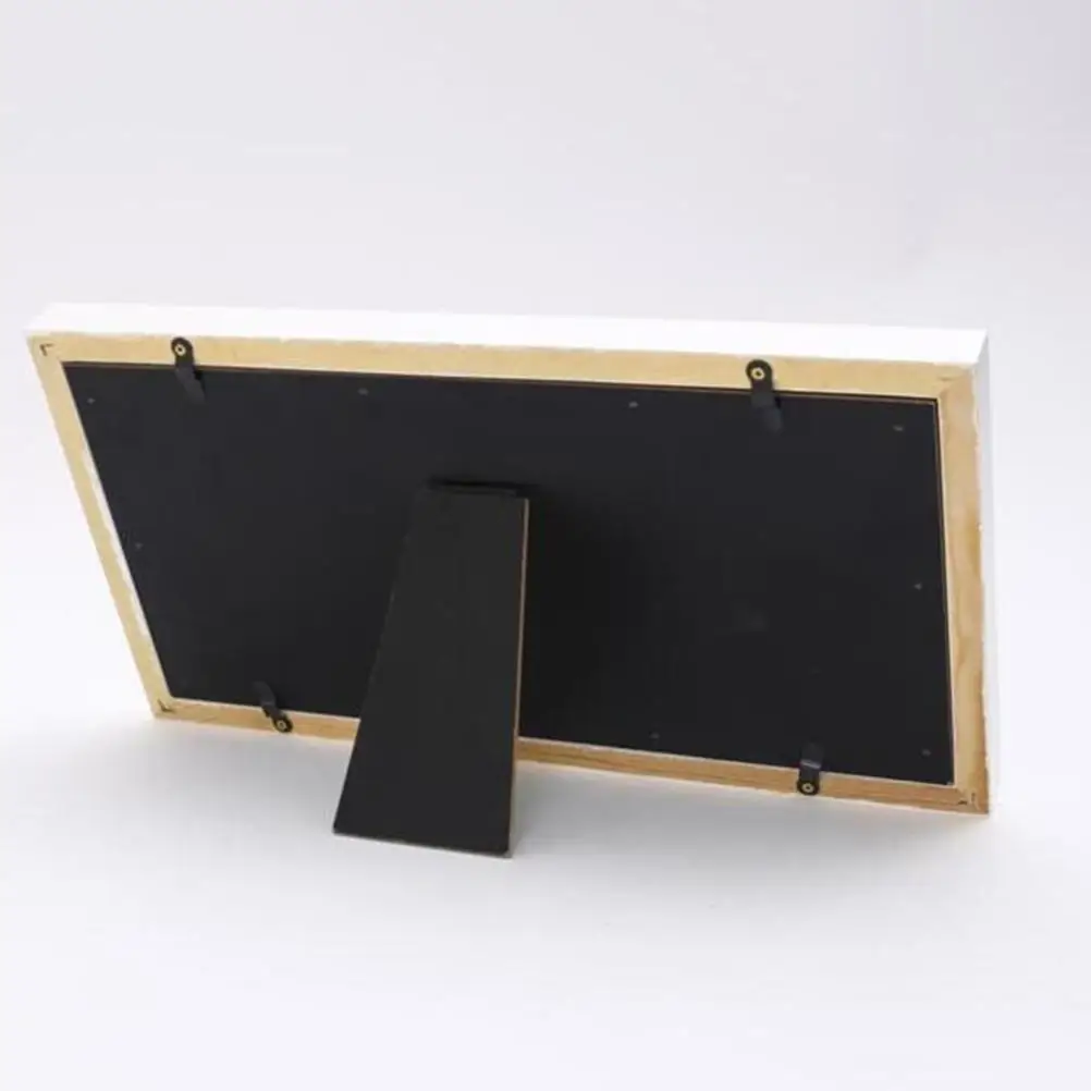 Baby Hand Foot Prints Photo Frame Newborn Home Decor Creative Picture Holder High Quality Durable Design Bedroom Office Suitable