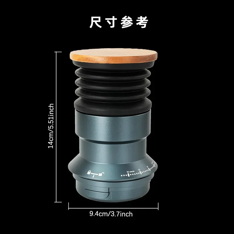Silicone Coffee Grinder Funnel Adapter Compatible With Yum! Picture Machine Bean Powder Residue Cleaning Blow Air Tool