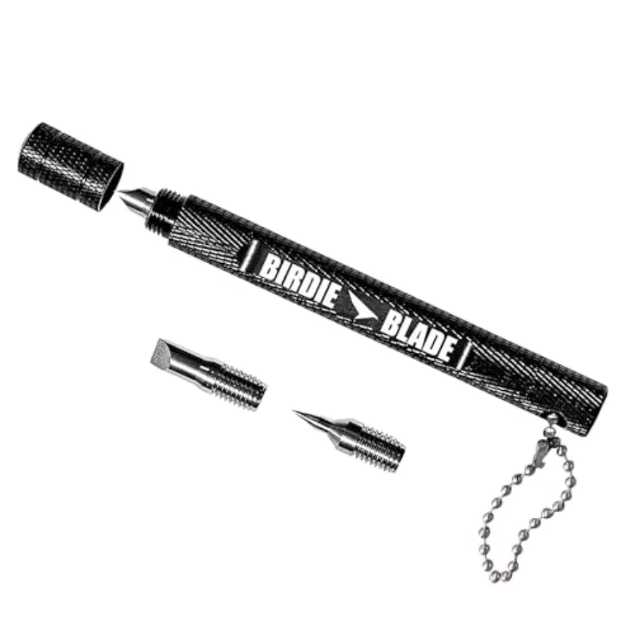 

Birdie Blade 3in1 Golf Club Groove Sharpener Tool Premium Groove Maintenance for Improved Performance