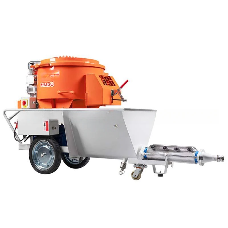 Anti-corrosion mortar spraying machine Lime mortar machine Fireproof coating Clay engineering grouting machine