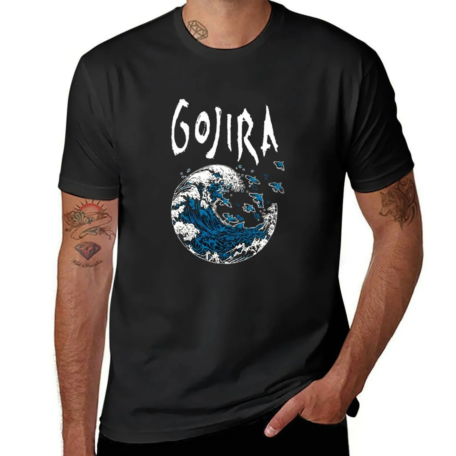 Красивый <gojira, футболка