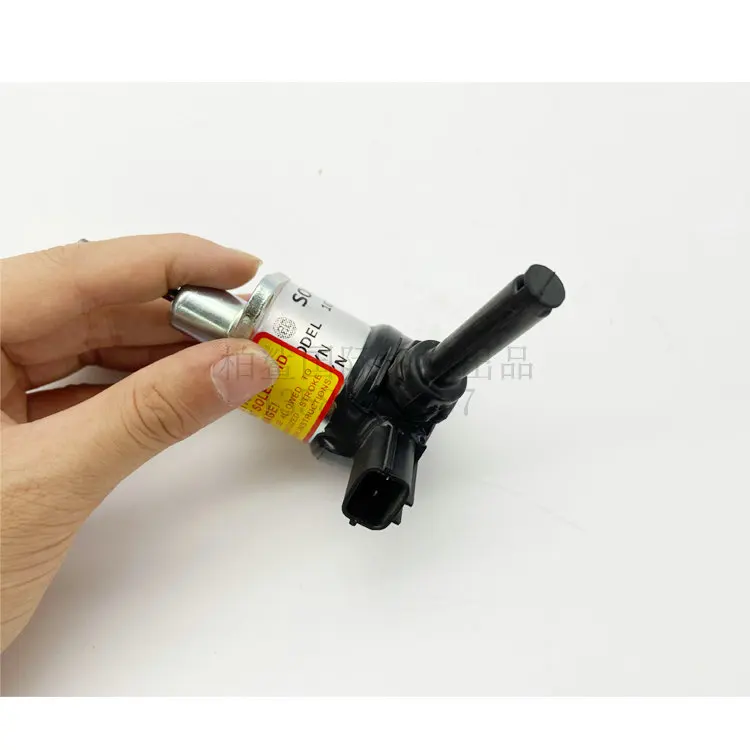 

For Kubota KX135 KX60 Excavator Shut Off Solenoid Valve 1G772-60012 V3300 V3600 Engine Shutdown Switch Solenoid Valve