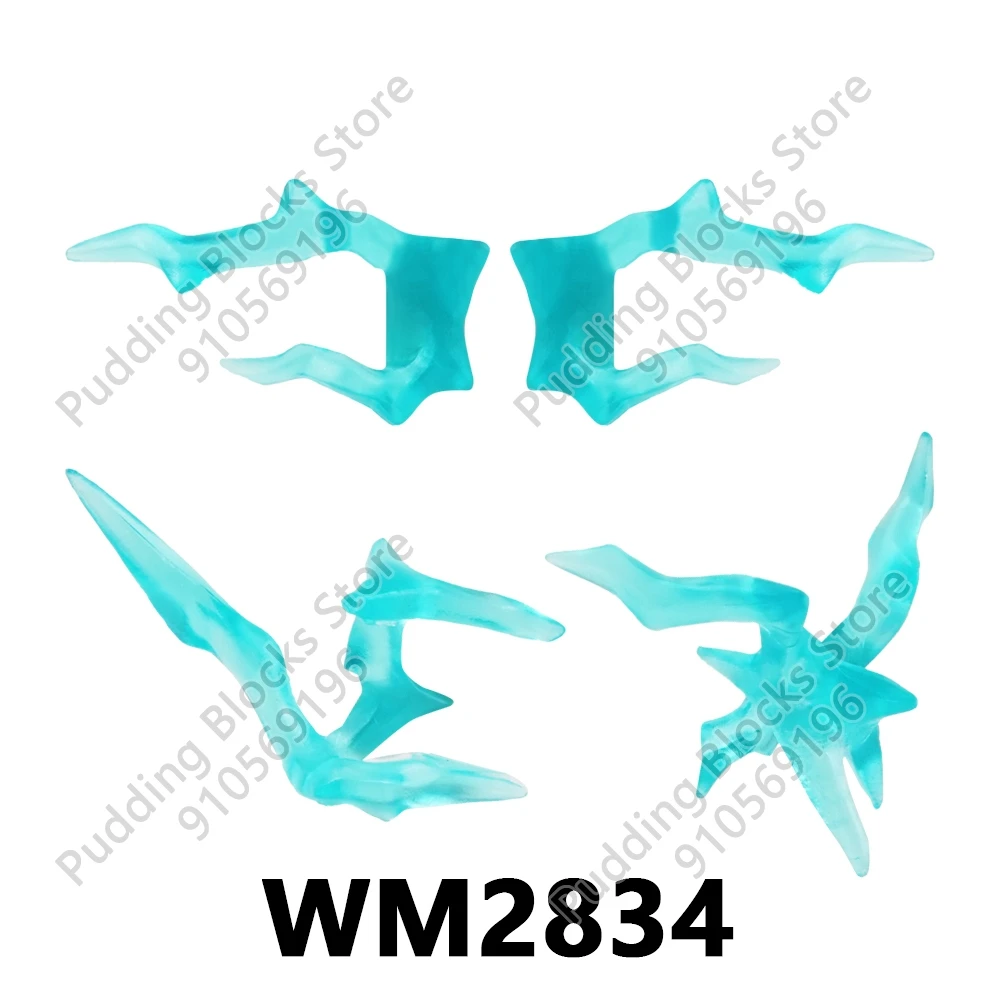 WM2834 Compatible With Anime Action Figures Parts Bricks WM Building Blocks  Accessories Education Kids Toys For Children  Gifts