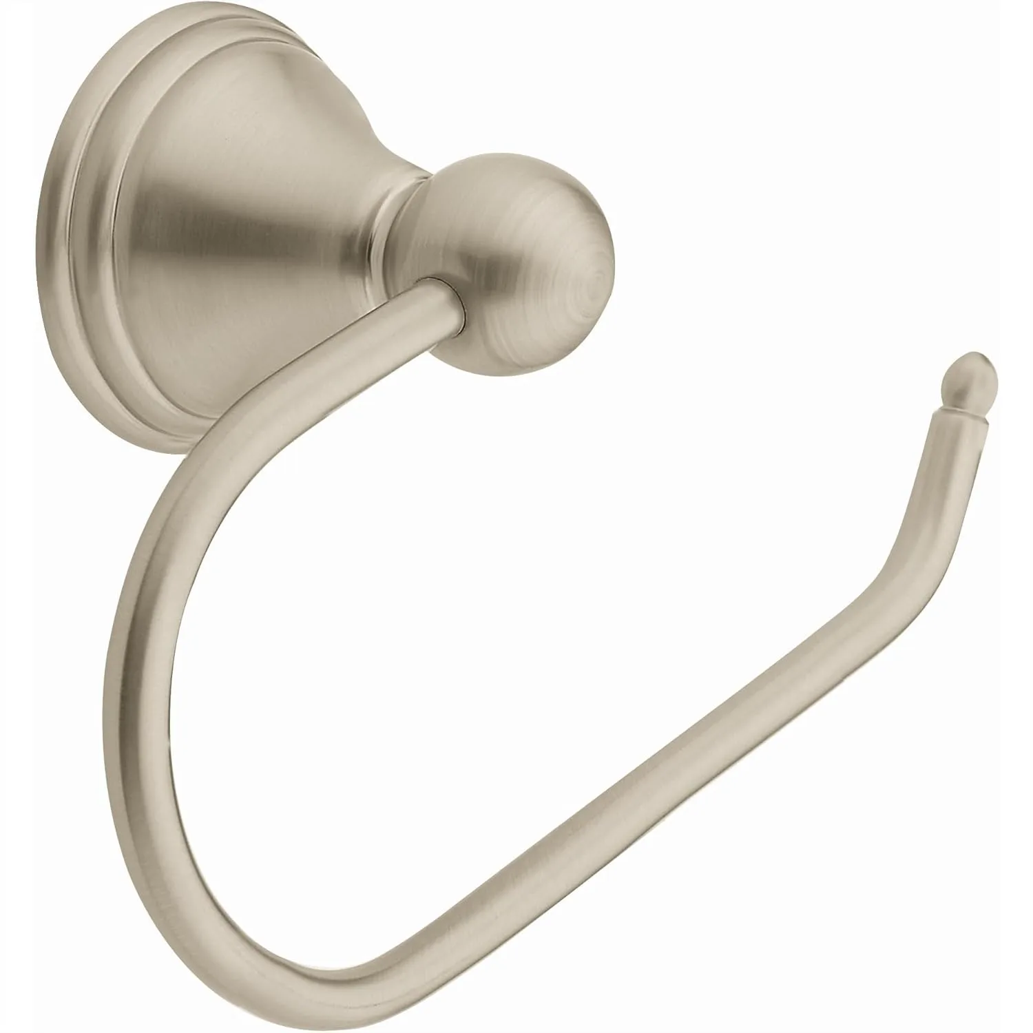 

Wall Mounted Toilet Paper Holder with Brushed Nickel Finish, Easy Open Design for Quick Roll Changes, for Bathroom and Kitchen