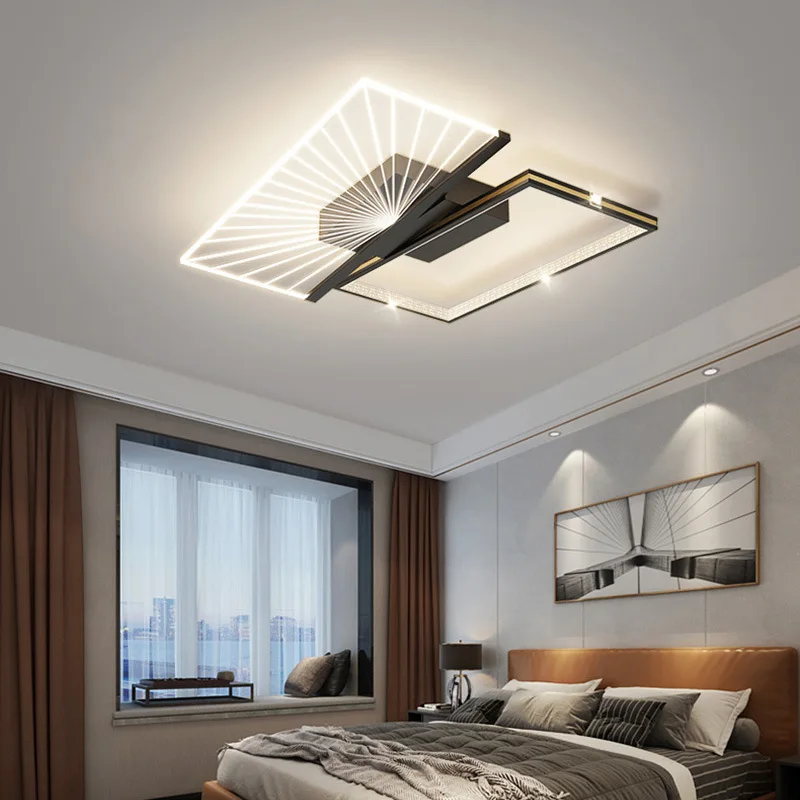 New home decor lighting modern minimalist LED lights exquisite ceiling lights for living room bedroom whole house set lamp