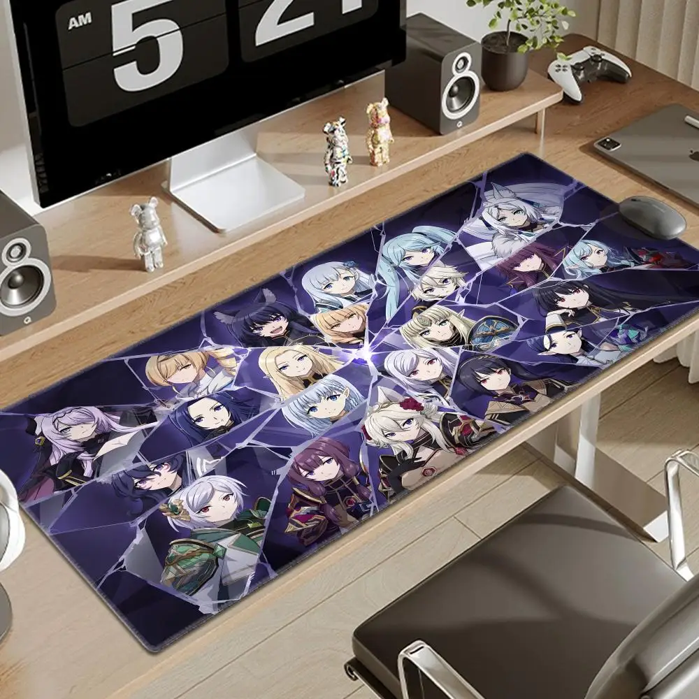 Anime The Eminence in Shadow Mouse Pad large keyboard mouse desk pad non-slip rubber gaming mouse pad laptop mouse carpet