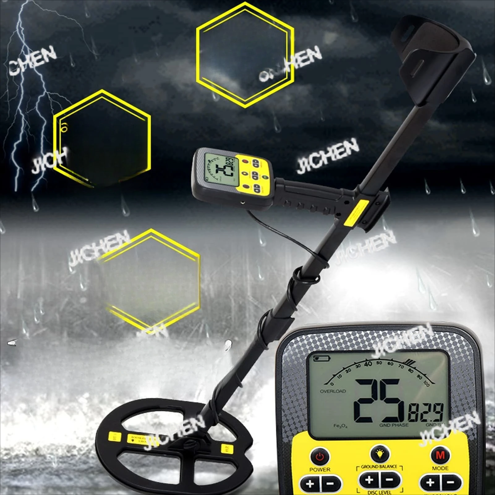 

Профессиональный подземный металлоискатель DT-3 с глубиной 10 м и водонепроницаемой поисковой катушкой для охотника за сокровищами и золота