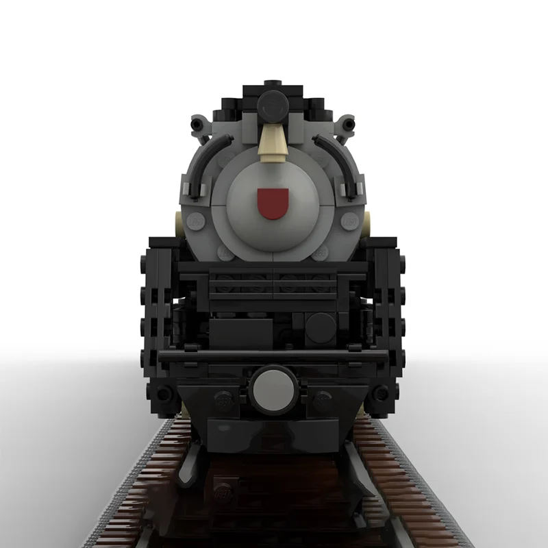 1520 PCS MOC City Engineering Duplex Steam Locomotive  Model Technology Building Block Creative Kids Toy Birthday Christmas Gift