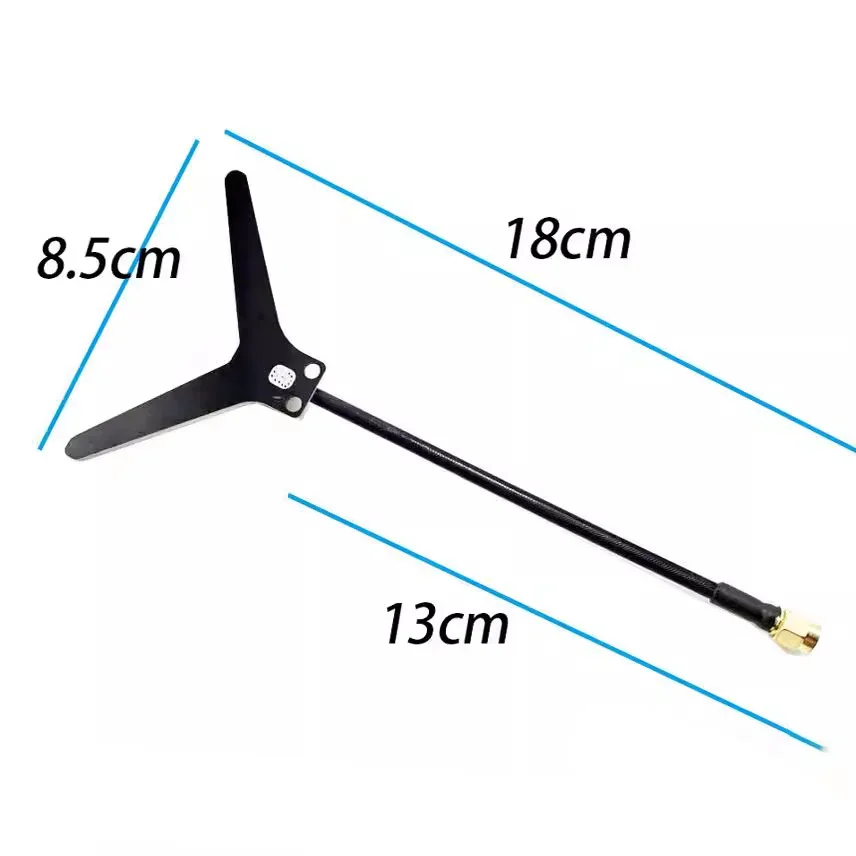 1.2G Y-shaped Antenna SMA Interface 3dBi Gain HD Image Transmission Suitable for RC FPV Racing Traverse Drone DIY Parts