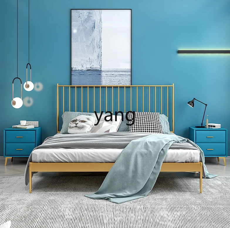 LTTM Internet celebrity 1.5m 1.8m Furniture wedding bed Princess double bed