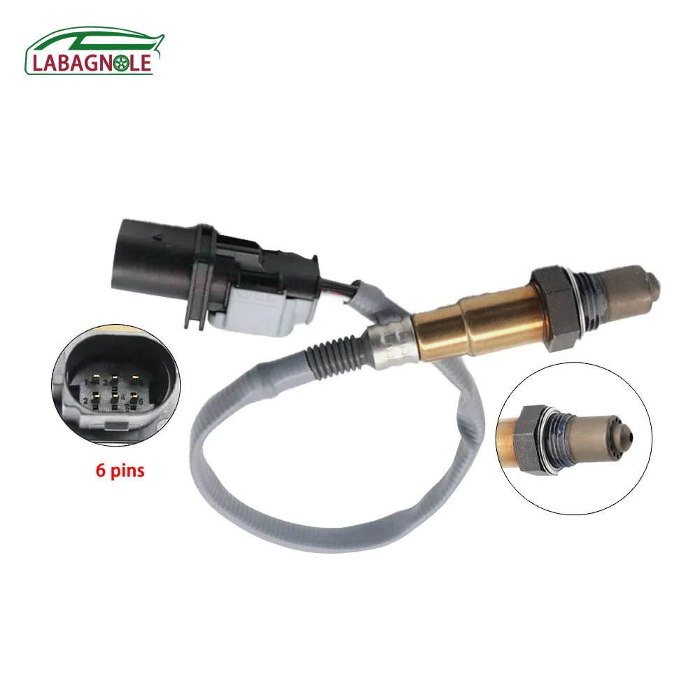

For Audi A4 Q7 Front Upstream Oxygen Sensor for B8 4L A6 C7 Q5 8R -Ref 07L906262S 1K0998262L 07L 906 262 S 1K0 998 262 L