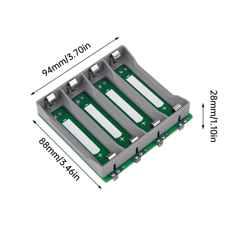 DIY 21700 Tester baterii 4*21700 moduł detektora mocy do testu 4/8 kanał 18650 pojemność baterii litowej rezystancja wewnętrzna