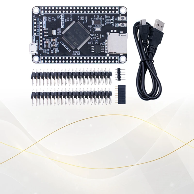 Scheda di sviluppo muslimex scheda di base del sistema STM32 scheda di apprendimento a Chip singolo F407 con cavo USB