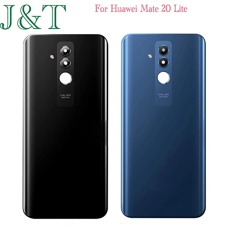 جديد لهواوي ماتي 20 لايت البطارية الغطاء الخلفي الباب الخلفي ثلاثية الأبعاد لوحة زجاجية ل ماتي 20 لايت بطارية الإسكان لاصق استبدال #1