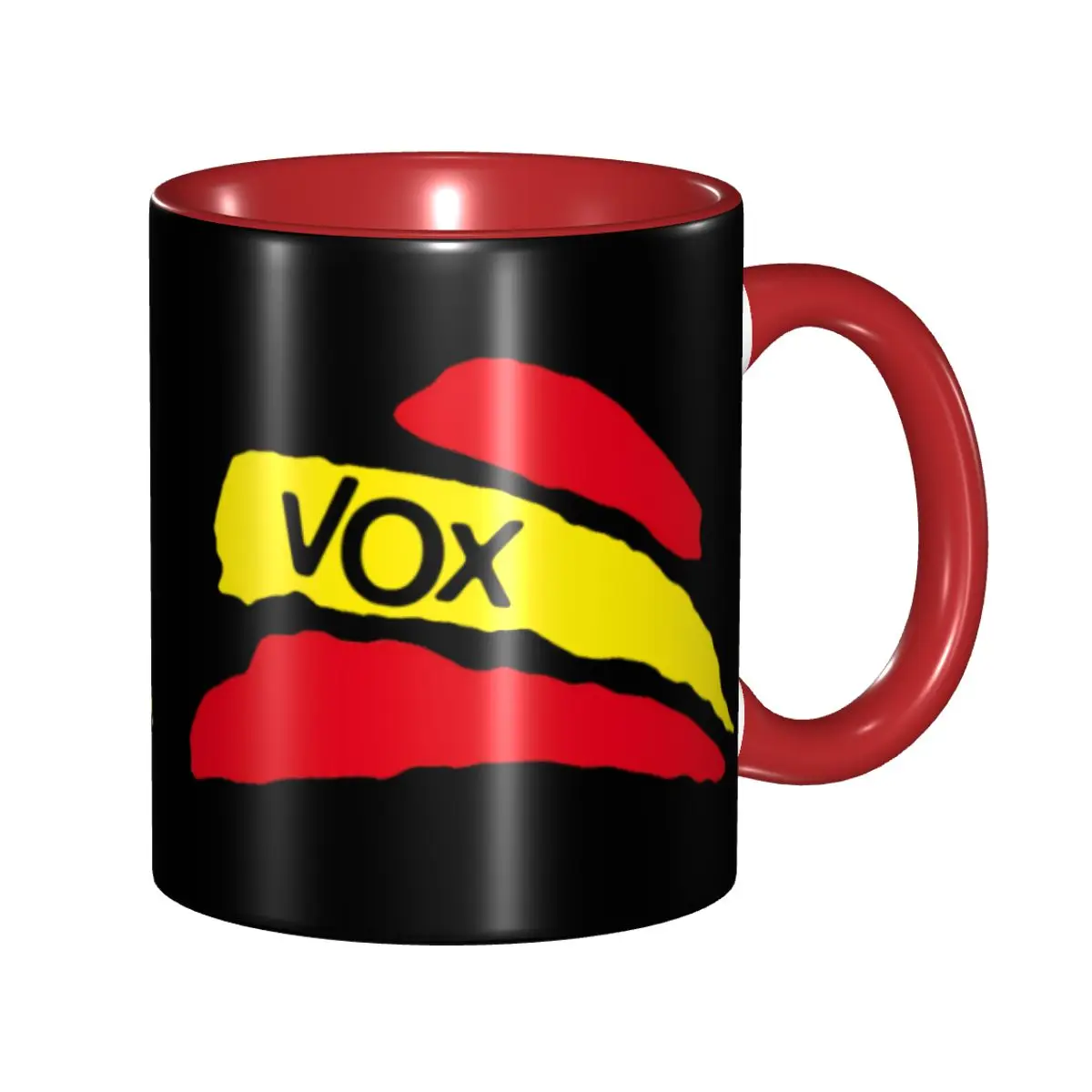 DIY Spain Vox Logo Ceramic Mugs Personalized Spanish Political Party Coffee Cup Creative Present