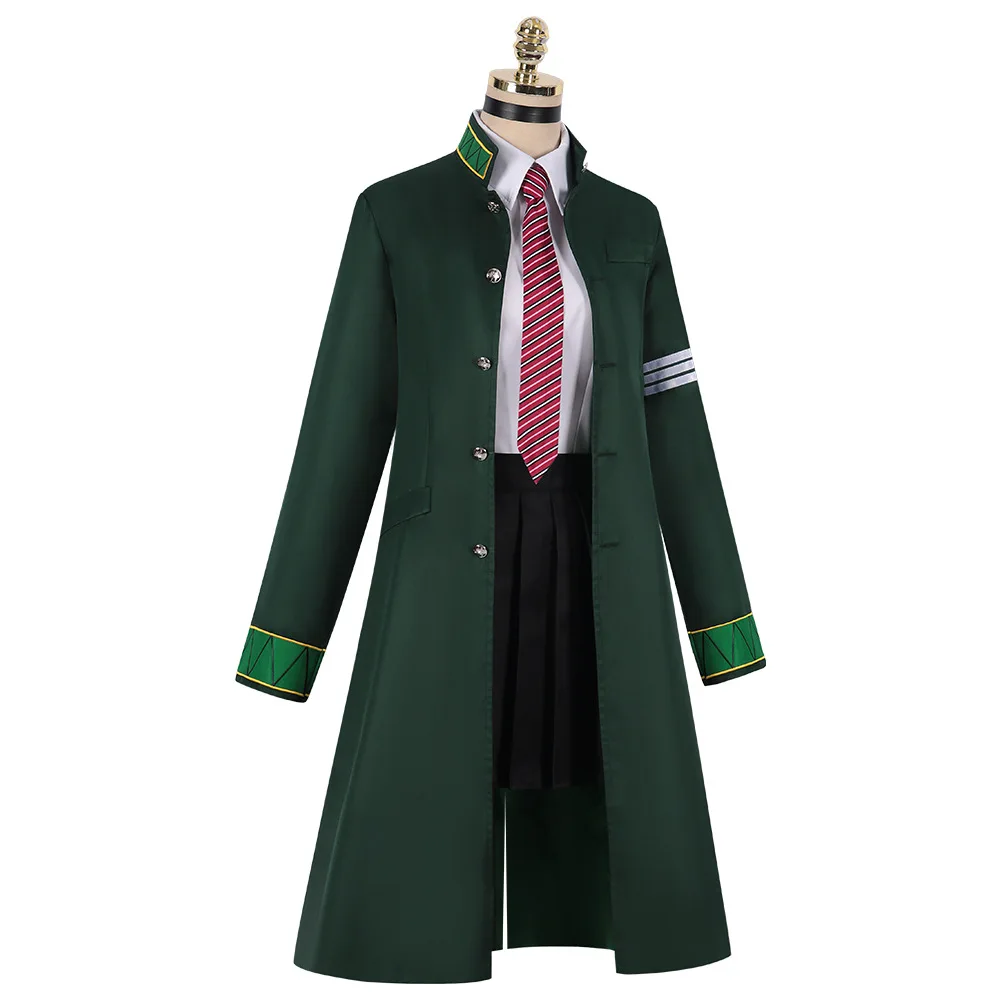 Anime Wind Breaker Tasuku Tsubakino Cosplay Costume Long Trench Coat High School Uniform Suit Halloween Party Outfits for Girls